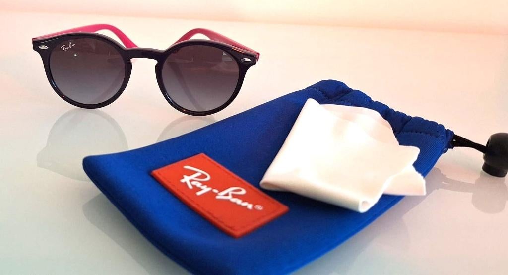 Ray-Ban Junior kinder zonnebril RJ9064S – roze – als nieuw, Ophalen of Verzenden, Zo goed als nieuw