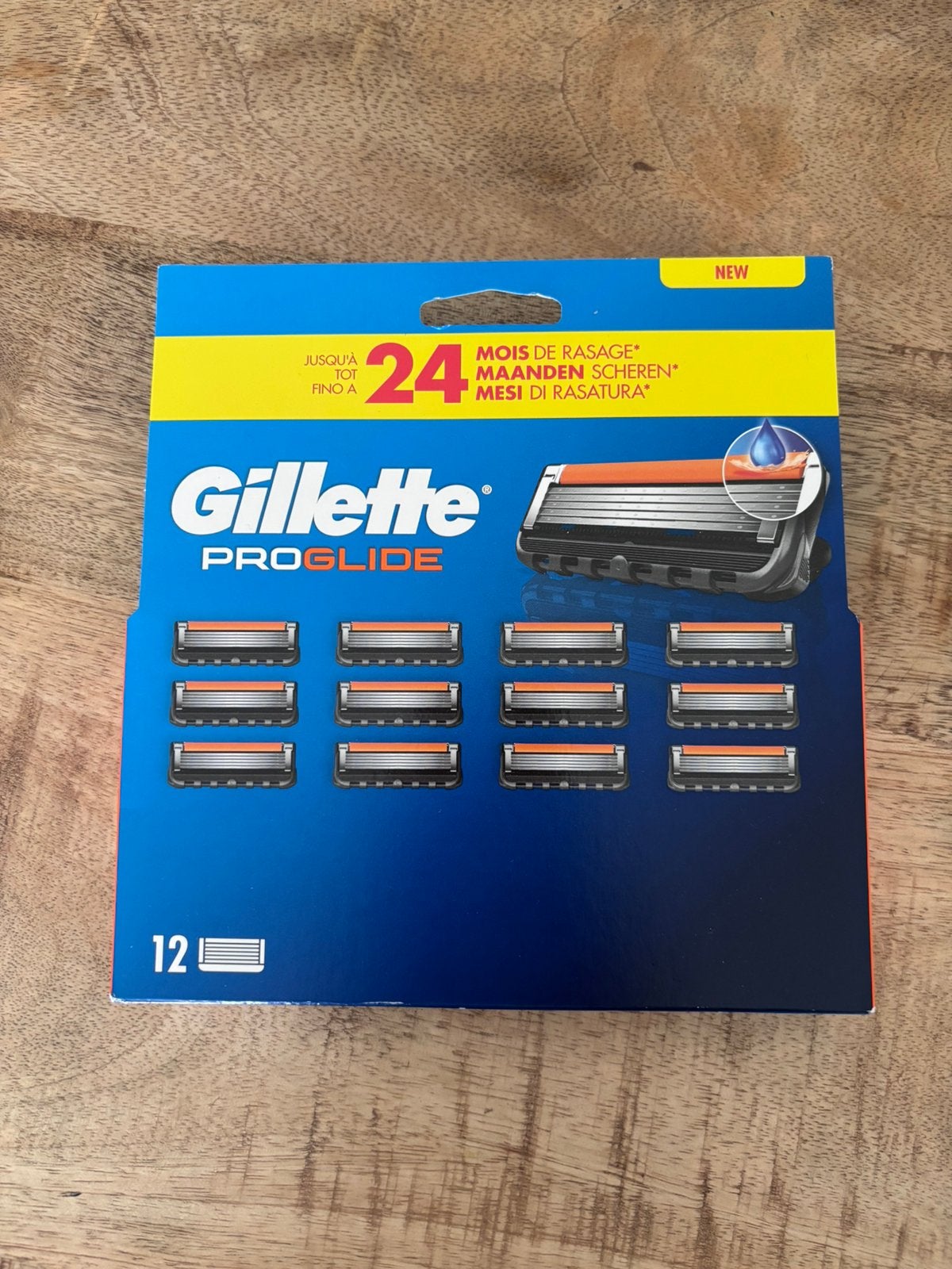 Gillette ProGlide Navullingen - 12 stuks, Ophalen of Verzenden, Nieuw, Gehele gezicht, Verzorging
