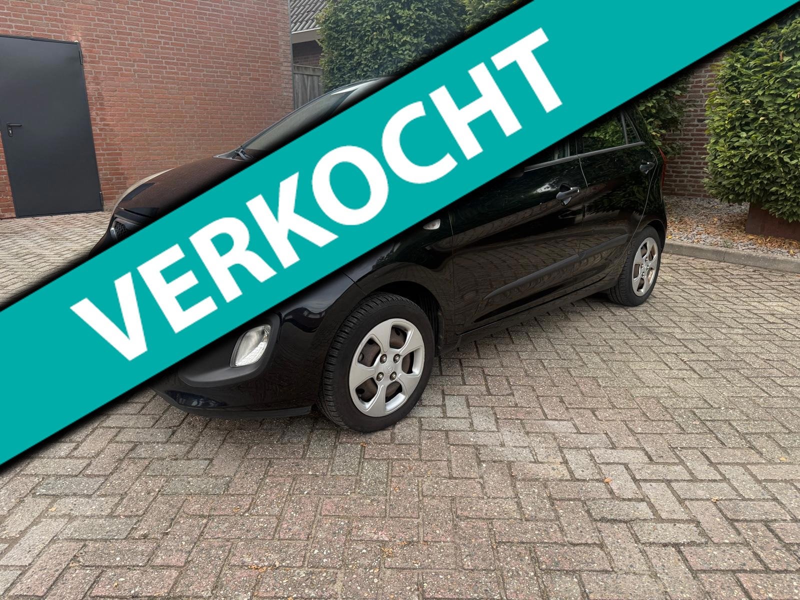 Kia Picanto 1.0 CVVT Comfort Pack, Euro 5, Stof, Gebruikt, Zwart