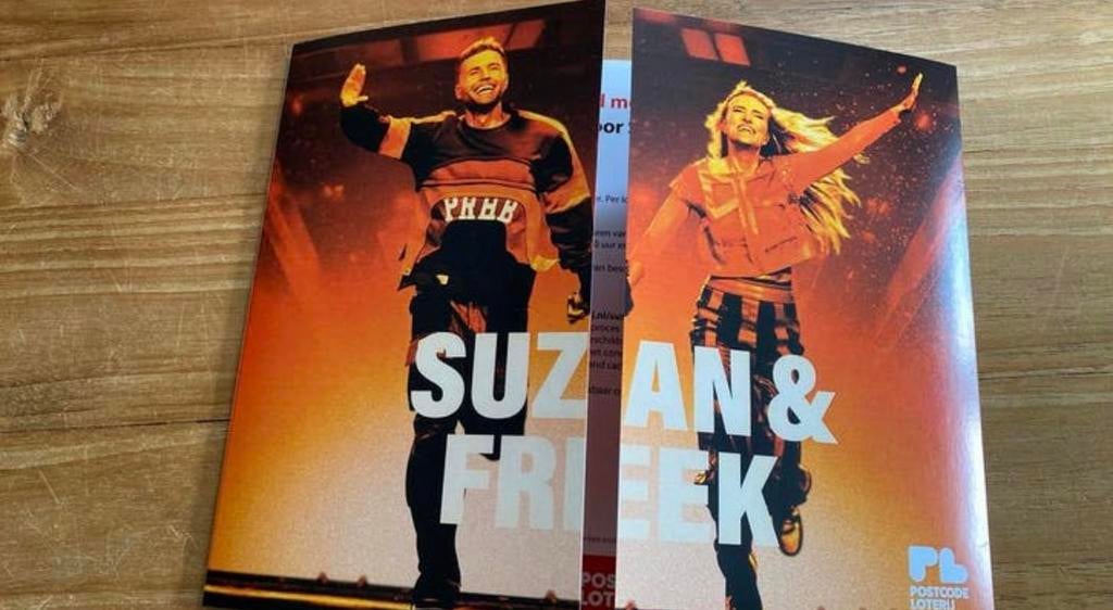 4 kaarten suzan en freek - 31 mei gelredome, Tickets en Kaartjes, Concerten | Nederlandstalig, Drie personen of meer, Mei, Pop