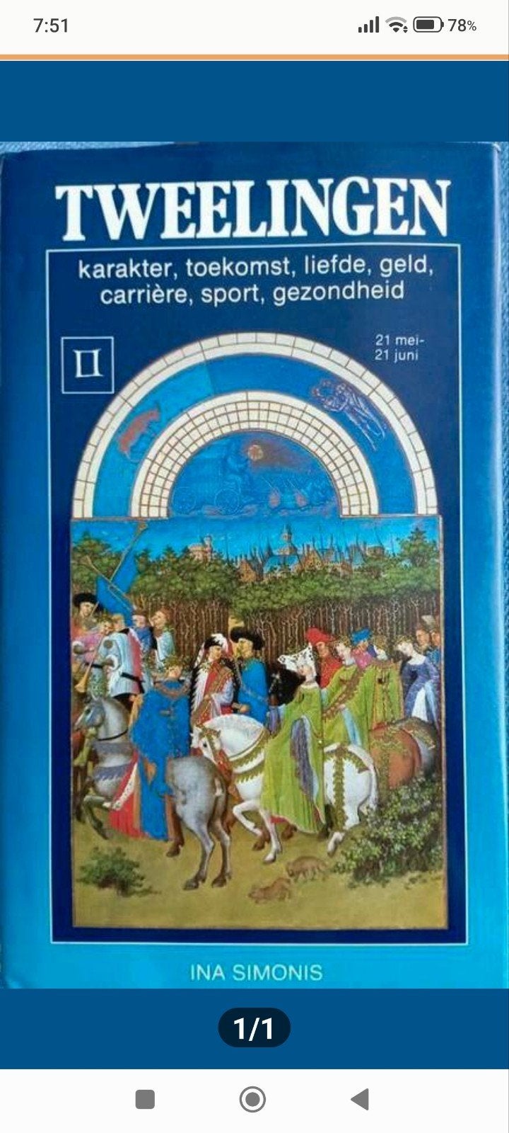 Astrologisch boekje over de Tweeling, Ophalen of Verzenden, Astrologie, Overige typen
