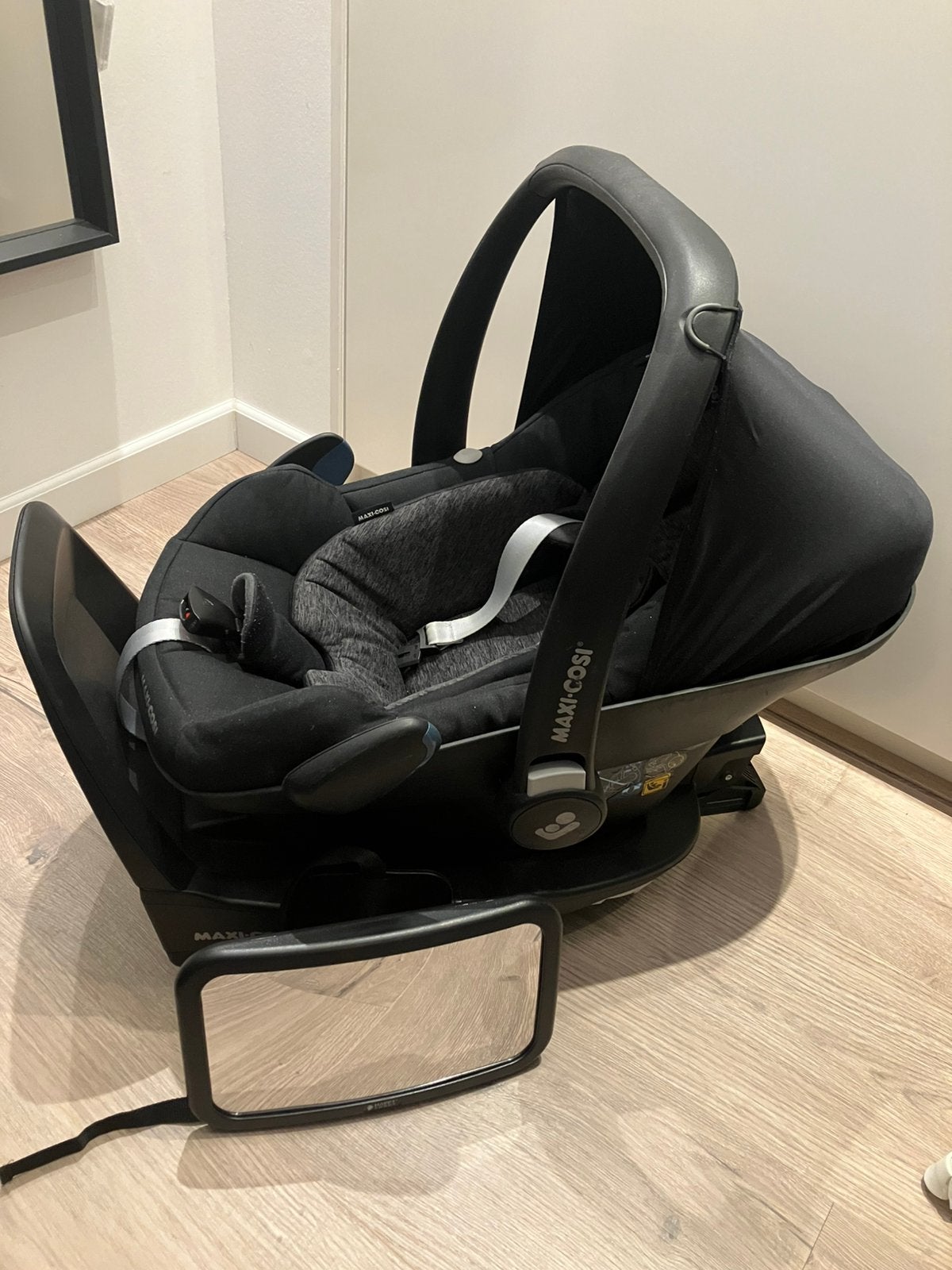 Maxi cosi pebble, Ophalen, Zo goed als nieuw, Isofix, 0 t/m 13 kg