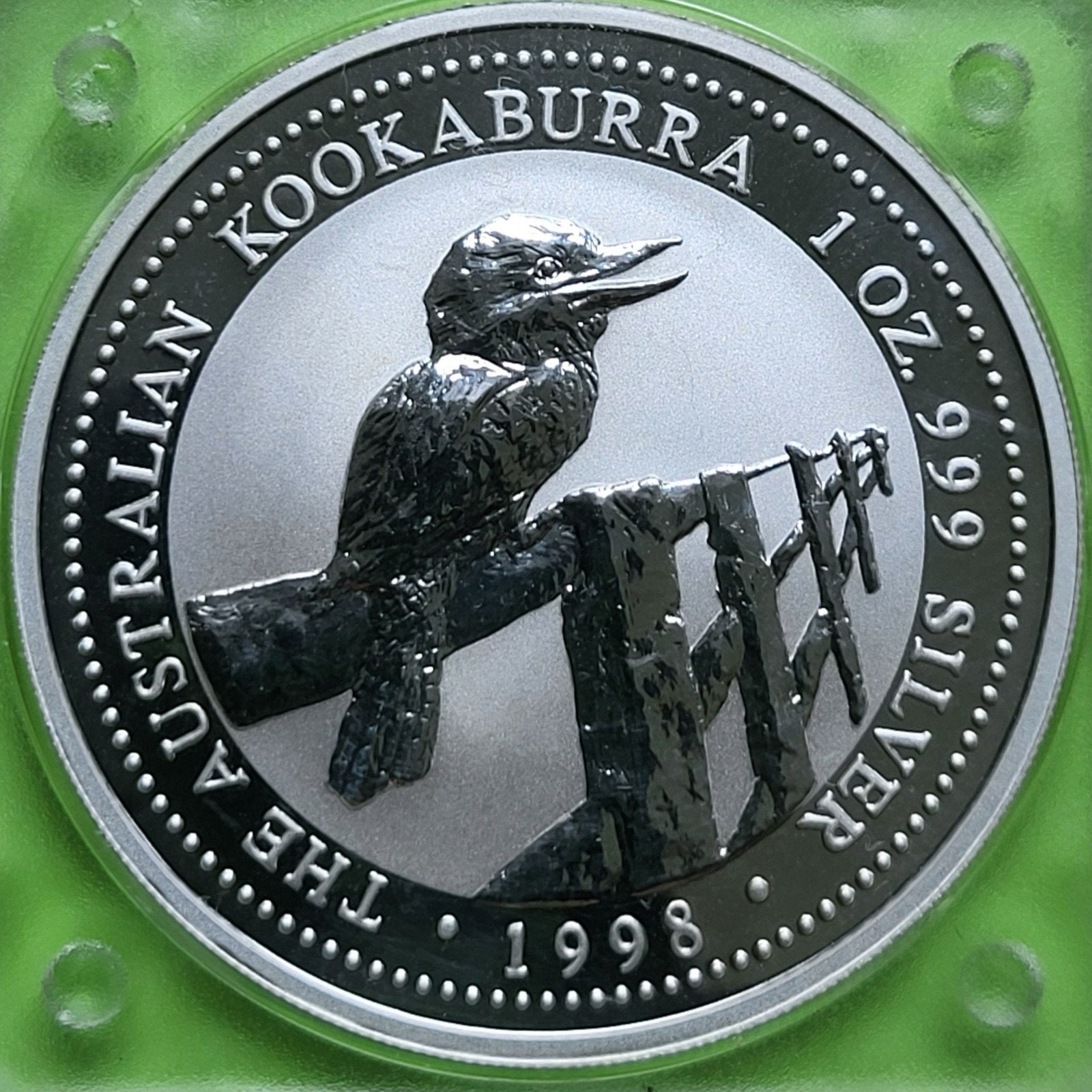 Kookaburra 1998 - 1 oz zilver, Verzenden, Zilver