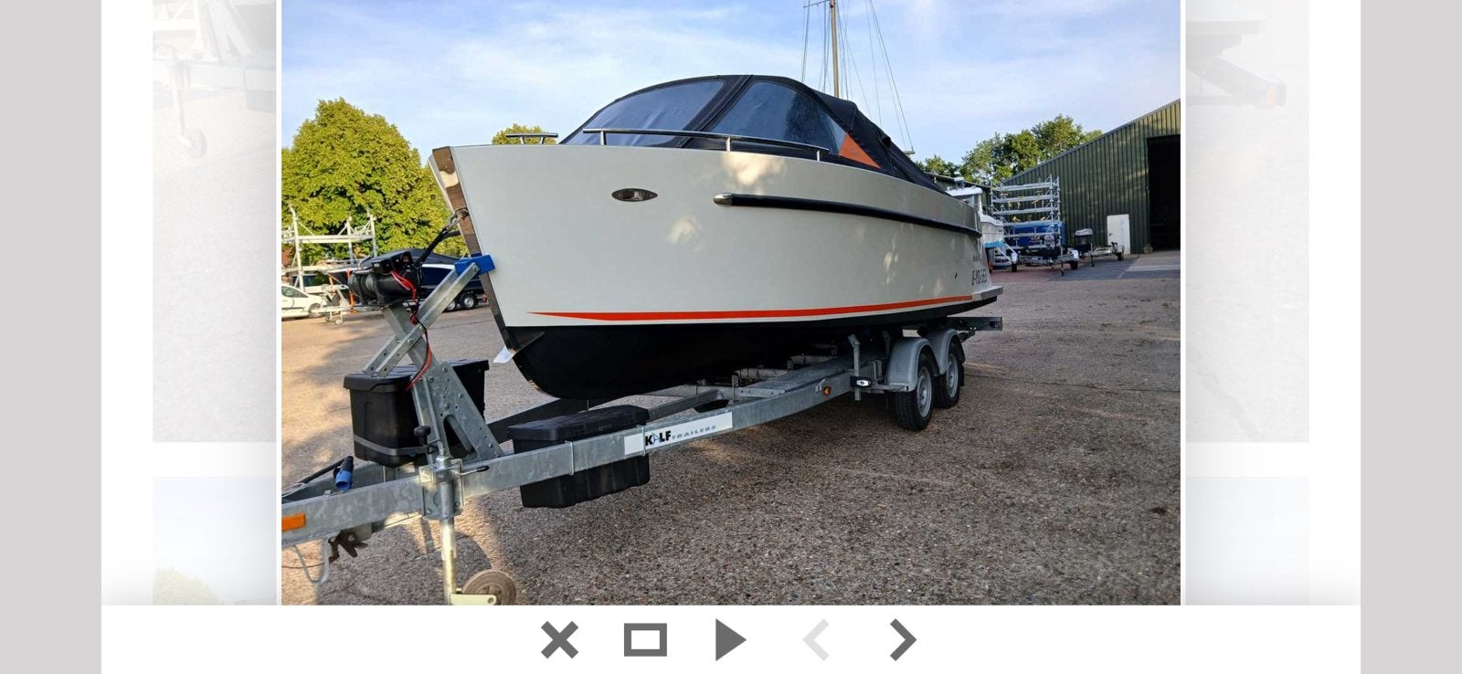 Maxima 630 met 60 pk met maar 70 vaaruren, 3 m, 60 pk, Tender, Ophalen of Verzenden