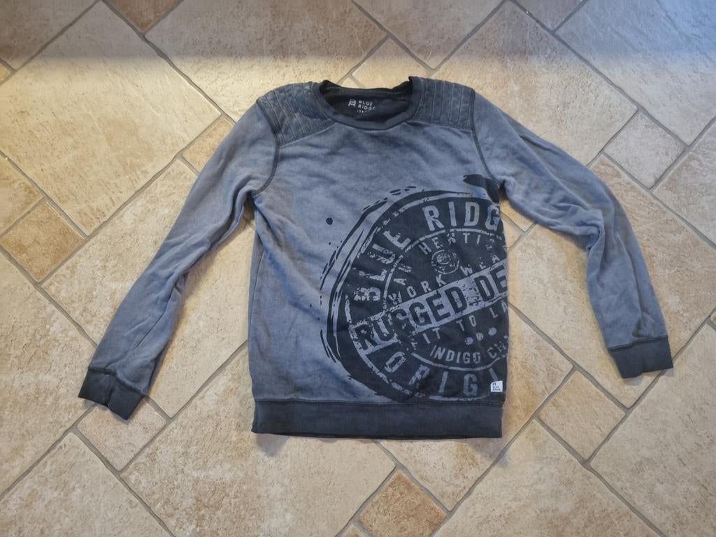 Mooie grijze blue ridge shirt 158 164, Kinderen en Baby's, Kinderkleding | Maat 158, Nieuw, Ophalen of Verzenden, Shirt of Longsleeve