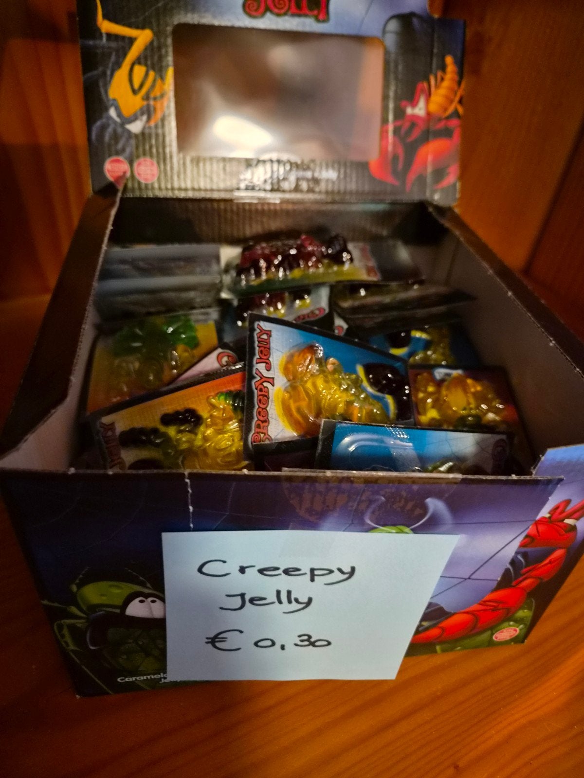 creepy jelly candy, Ophalen of Verzenden