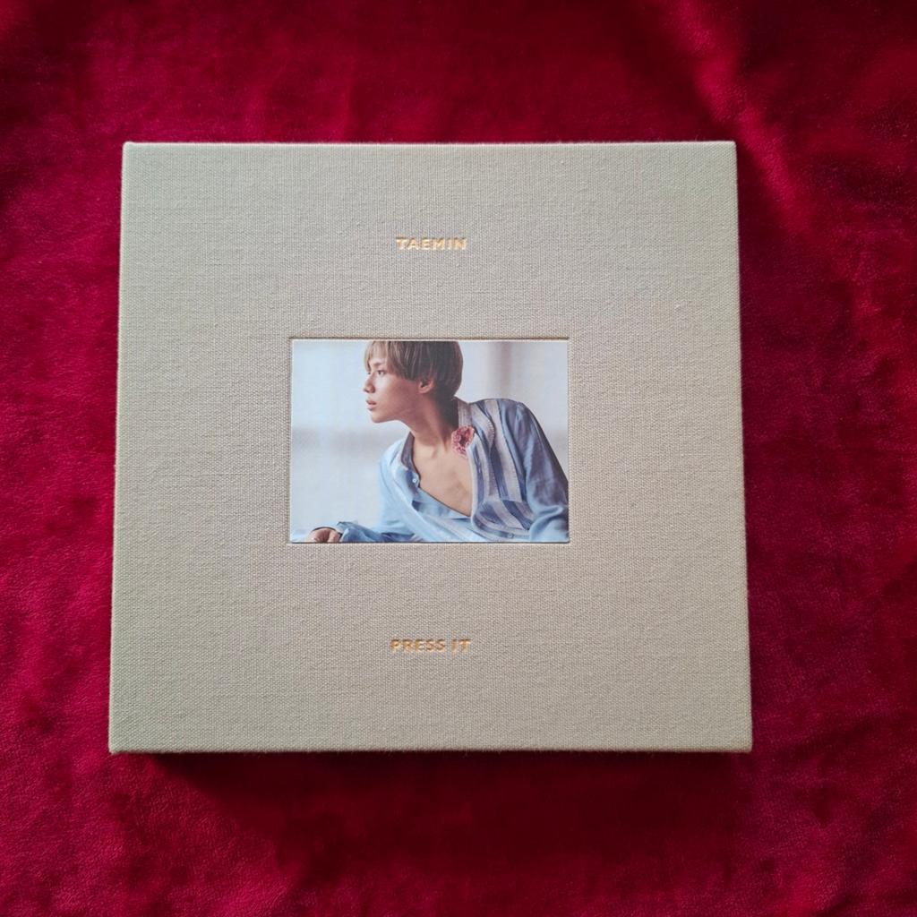 Taemin press it album, Ophalen of Verzenden, Zo goed als nieuw