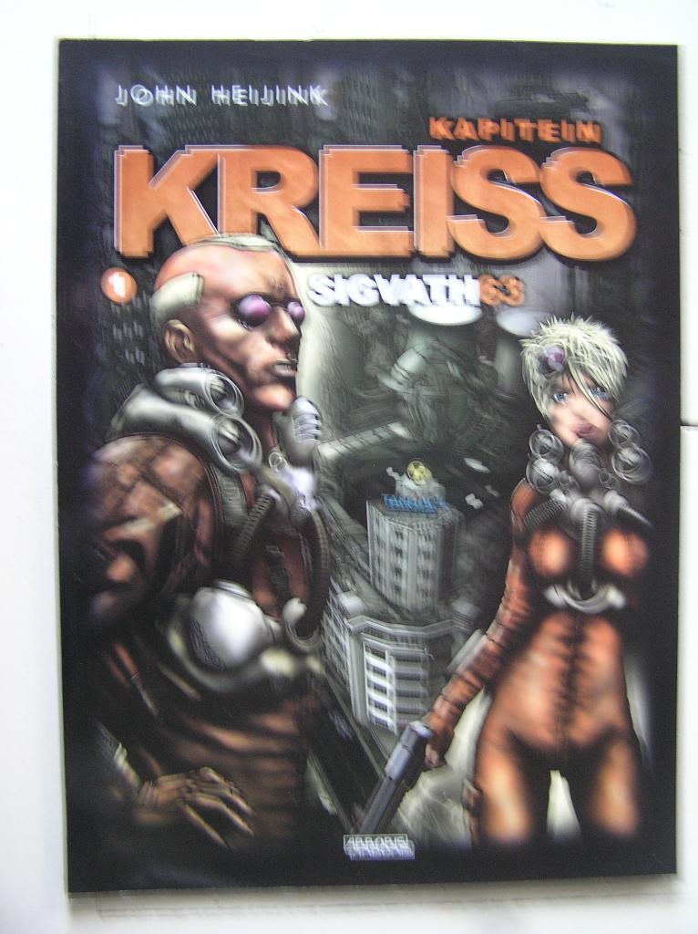 Kapitein Kreiss. 1. Sigvath63., Eén stripboek, Ophalen of Verzenden, Zo goed als nieuw