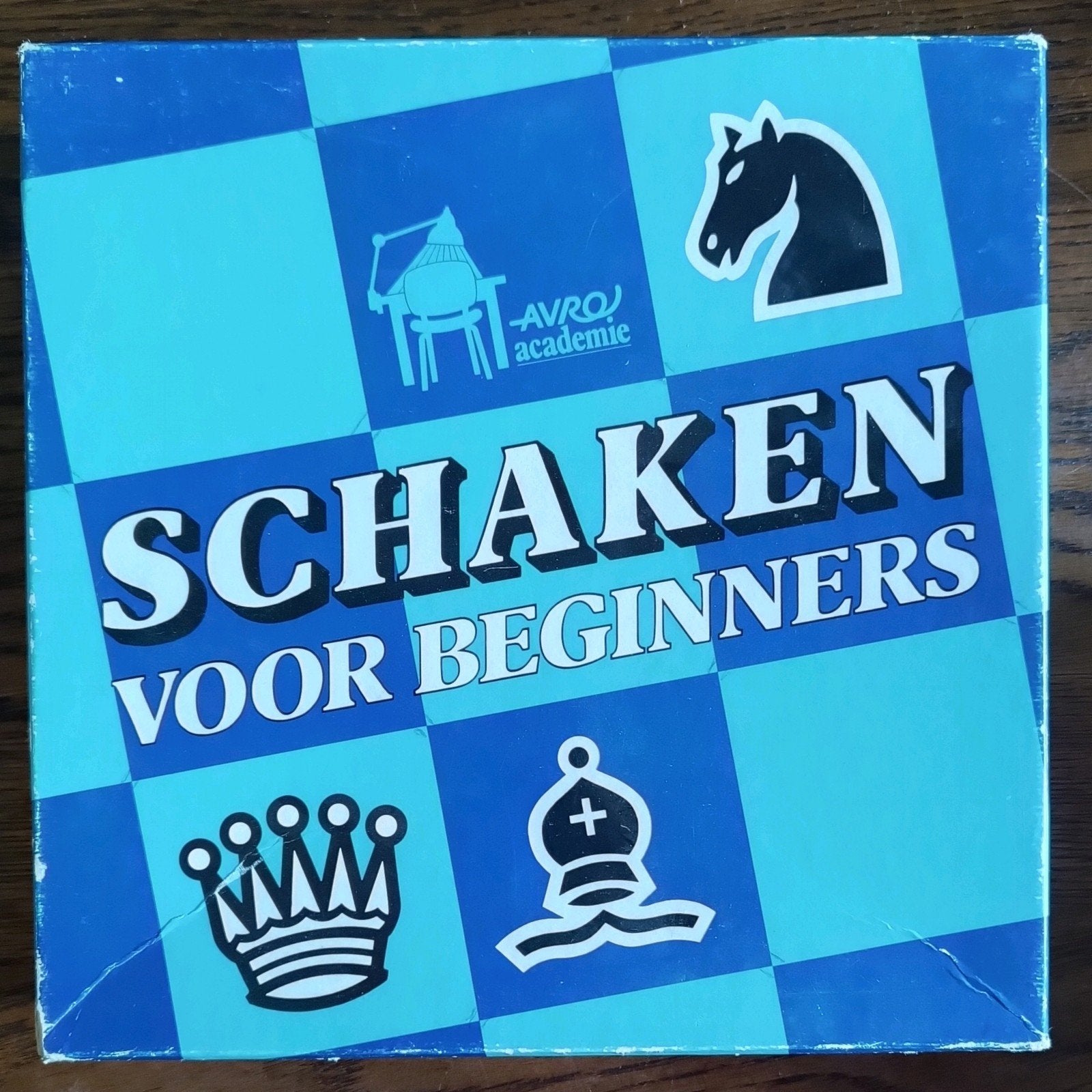 AVRO Academie Schaken voor Beginners Cursus Jaren '70, Een of twee spelers, Ophalen of Verzenden, Gebruikt, AVRO Academie
