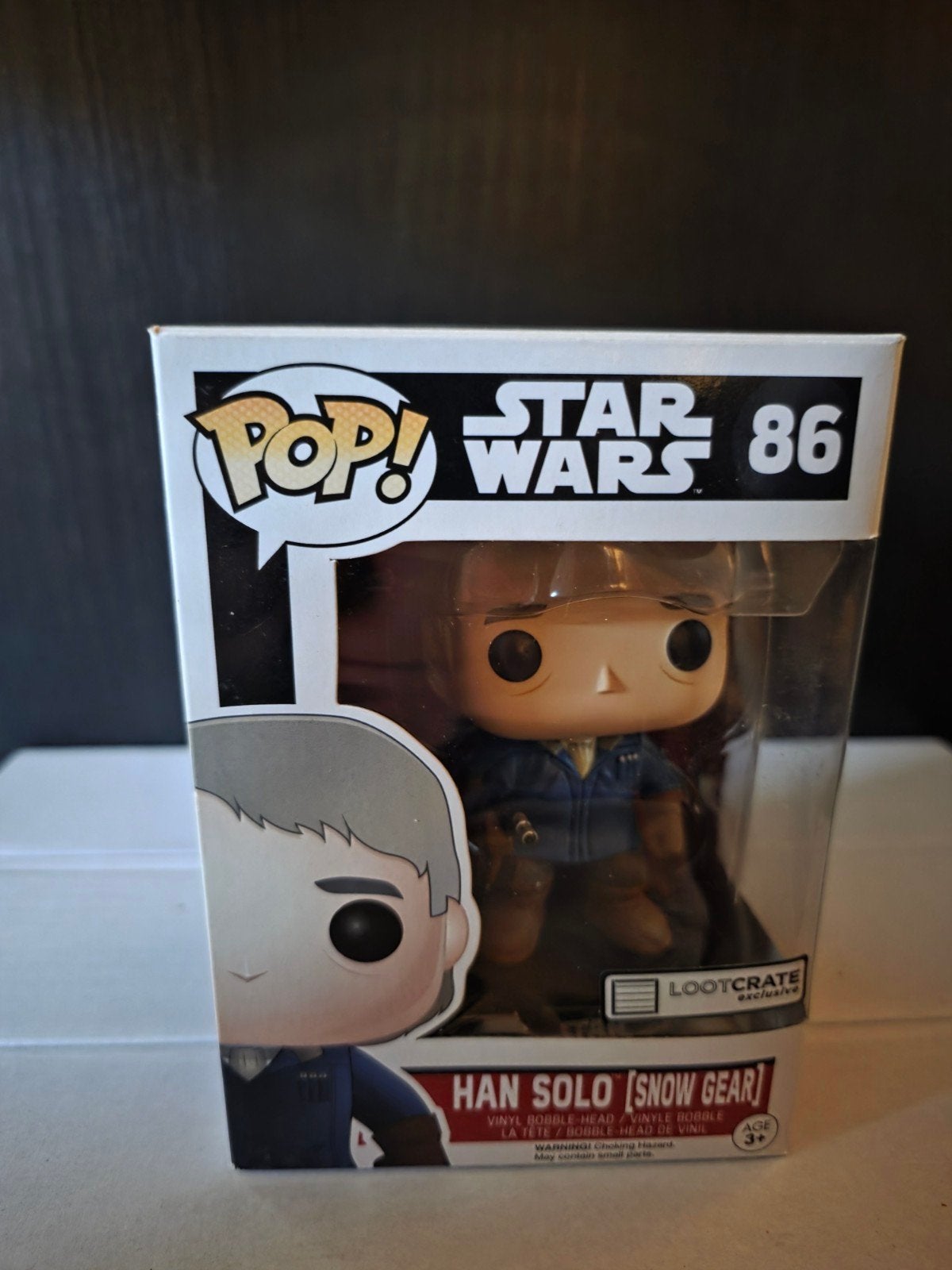 Funko Pop! Star Wars Han Solo Snow Gear #86 Loot Crate, Ophalen of Verzenden, Nieuw