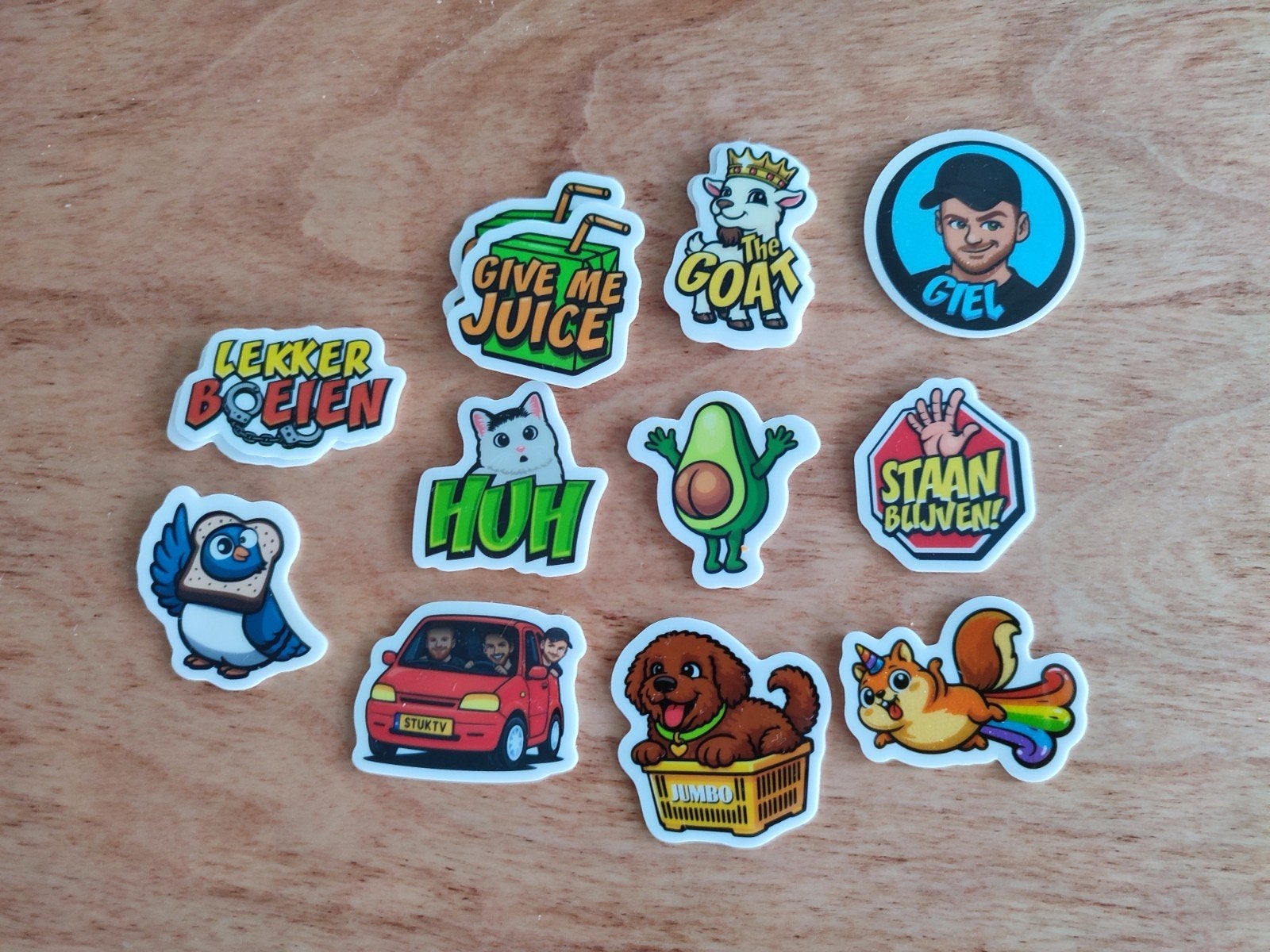 stickers jumbo, Ophalen, Zo goed als nieuw