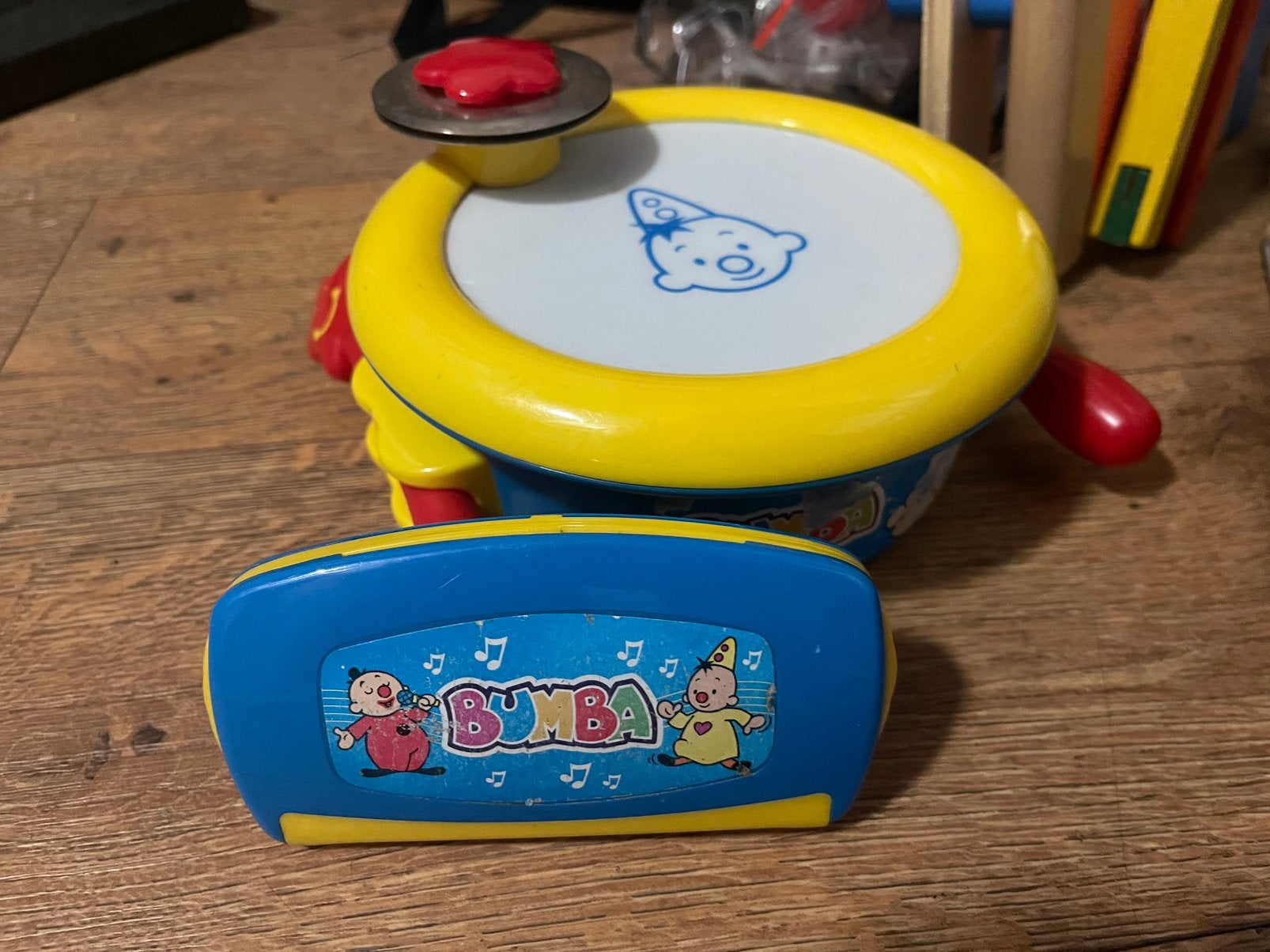 Bumba trommel en mondharmonica, Ophalen of Verzenden, Gebruikt