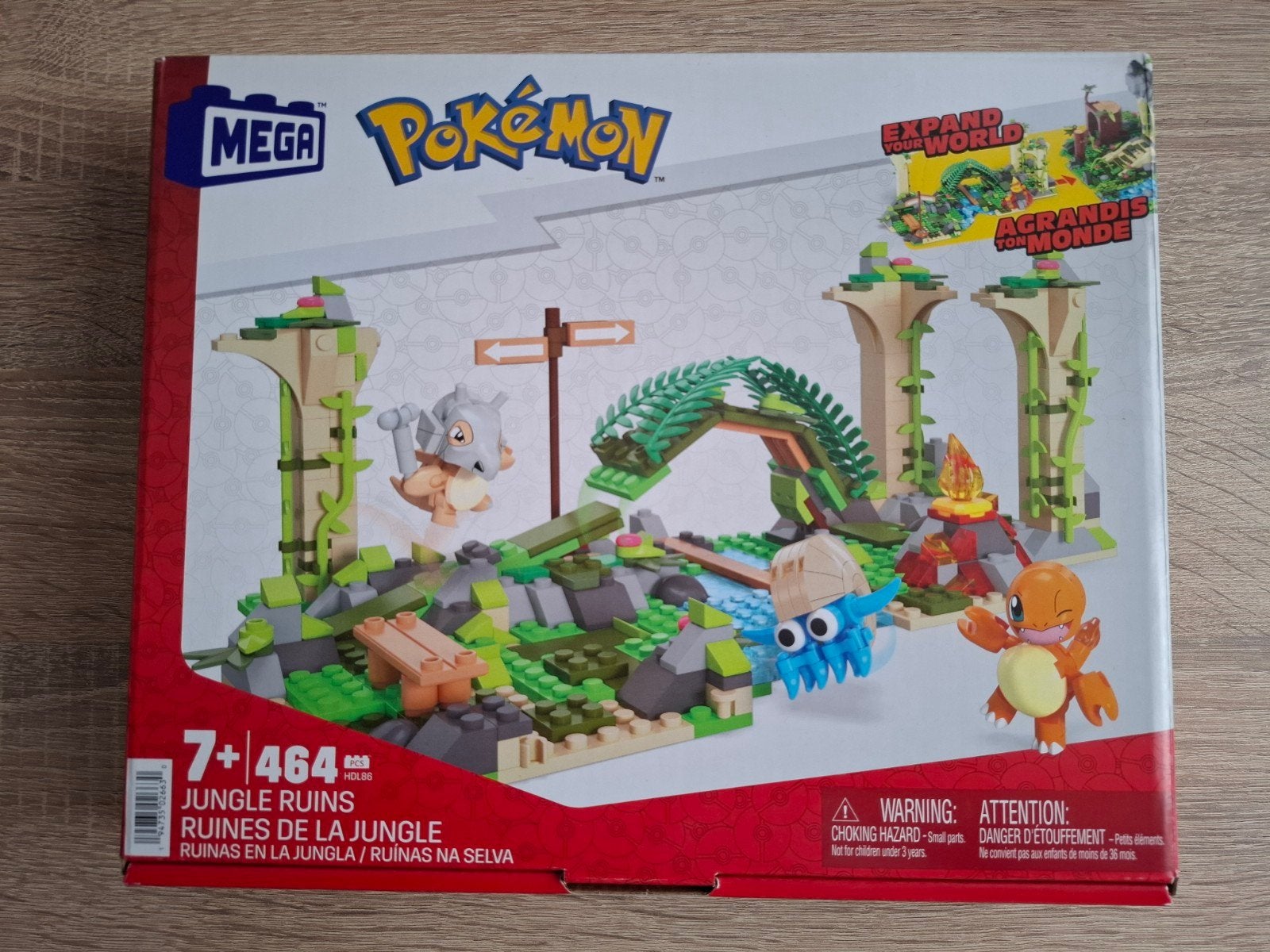 Mega Construx Pokémon Bouwsets: Picknick & Jungle Ruïnes, Ophalen of Verzenden, Zo goed als nieuw, Megabloks