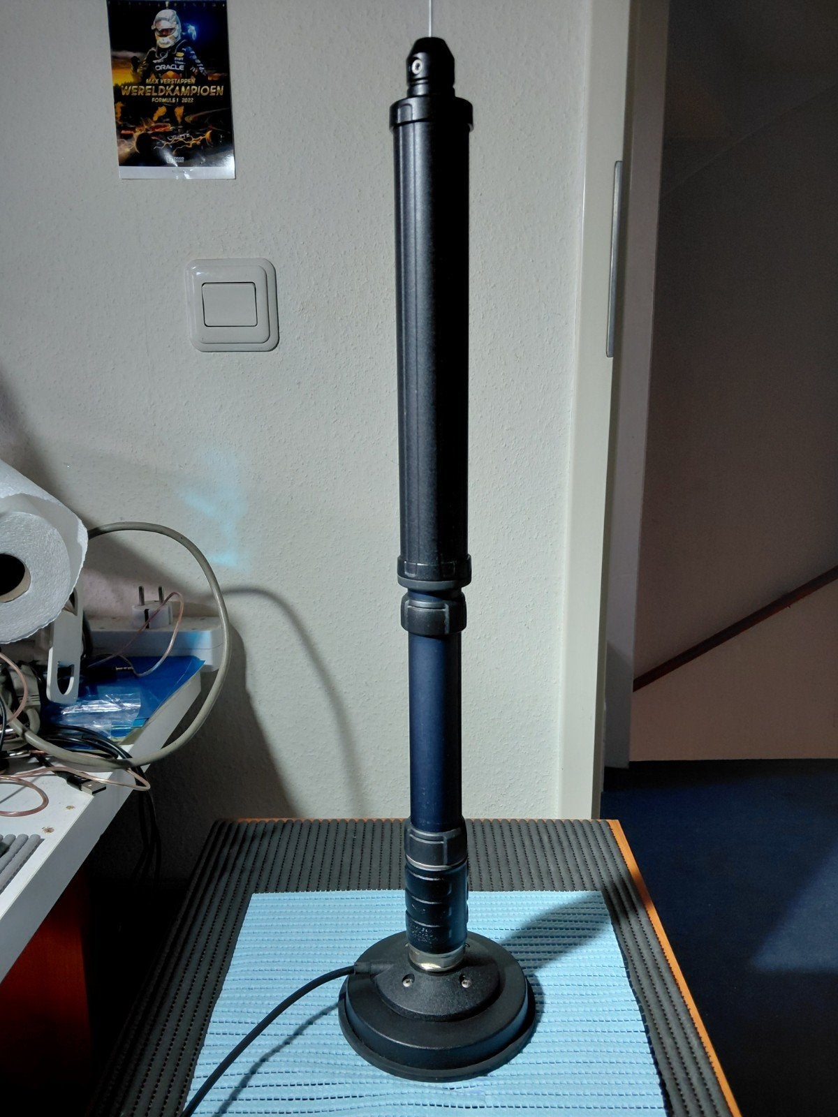 YAESU  ATAS 120  + kleefvoet, Ophalen, Gebruikt, Zender en Ontvanger