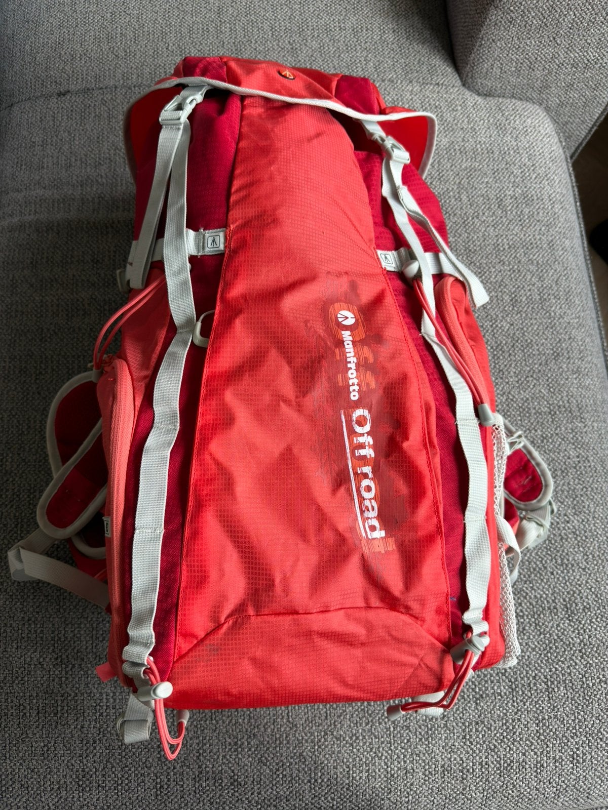 Manfrotto Offroad Hiker 30l backpack rood, Ophalen, Zijvakken, Manfrotto, Rood