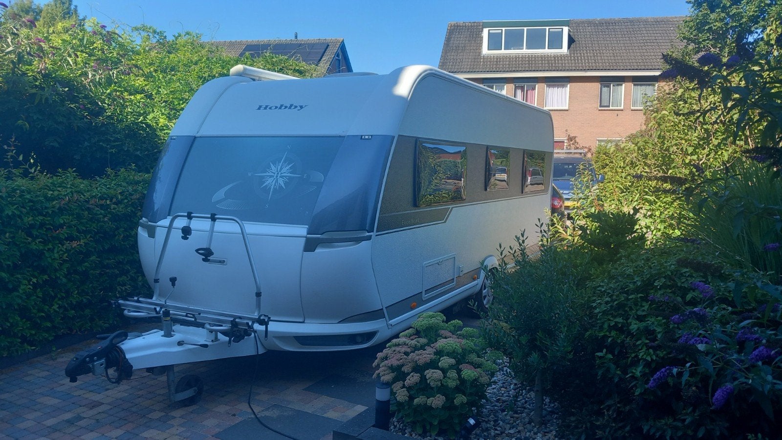 te koop:Hobby 540 UFE Excellent     Bj.2015  met veel x-tra, Caravans en Kamperen, Rondzit, Hobby, Particulier, Ringverwarming