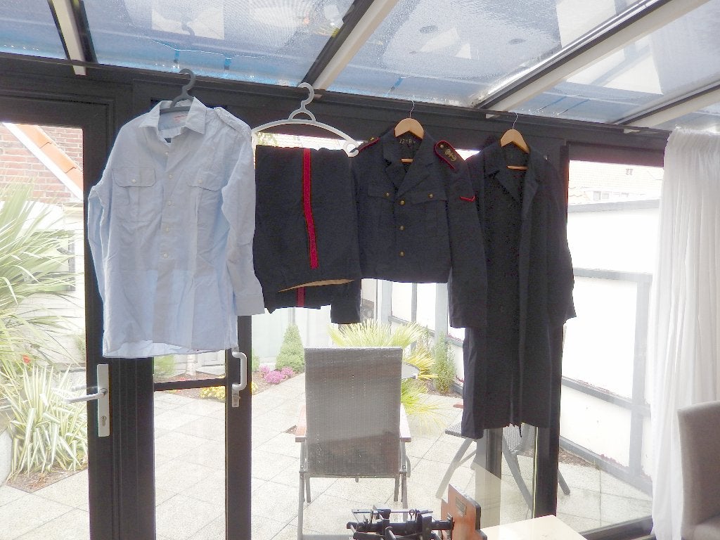 Korps Mariniers jaren 60 Uniform kleding gebruikt., Ophalen of Verzenden, Marine, Nederland, Kleding of Schoenen