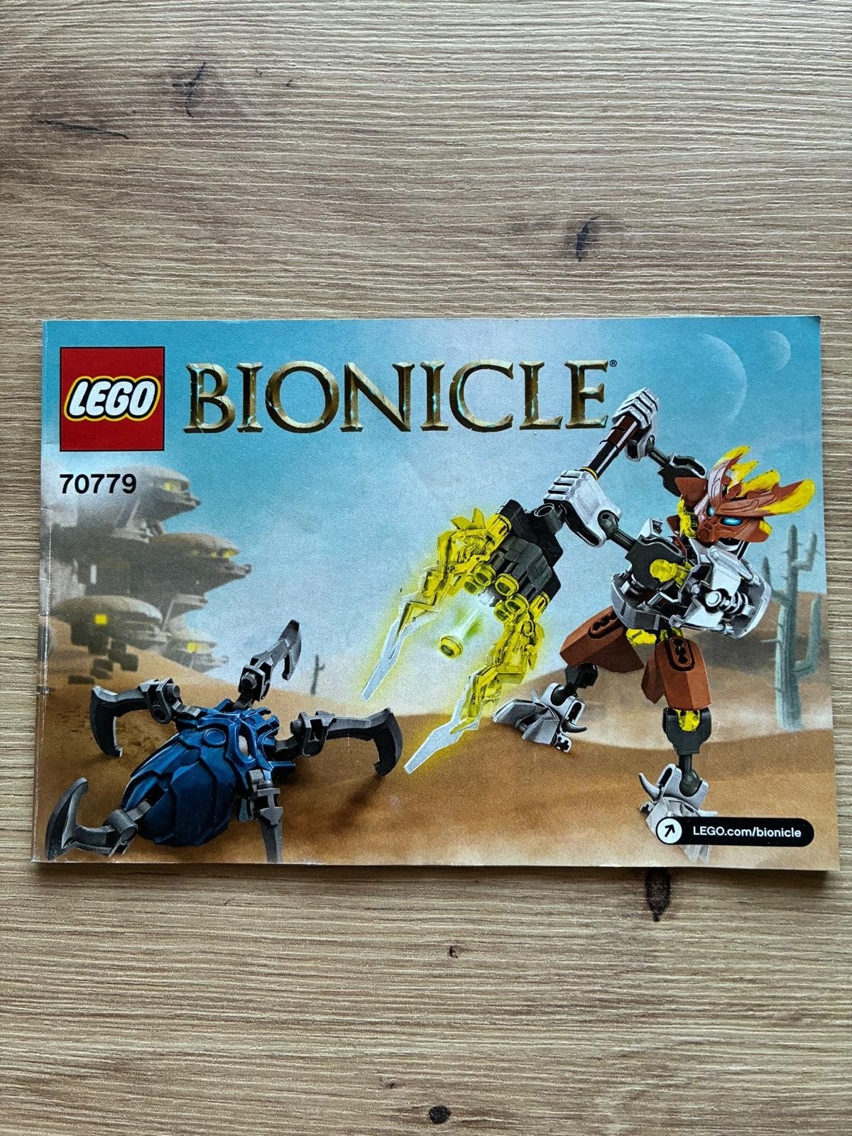 LEGO Bionicle 70779 Protector of Stone, Ophalen of Verzenden, Zo goed als nieuw, Overige merken