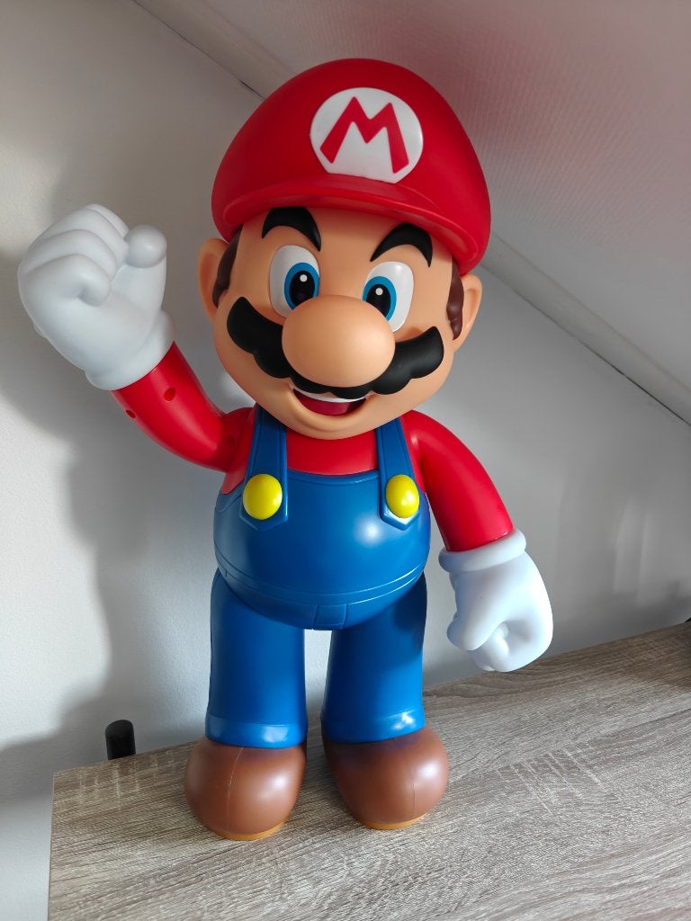 Super Mario figuur Mario - 50 cm, Verzamelen, Ophalen of Verzenden, Zo goed als nieuw