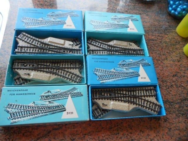 Märklin 5121, Hobby en Vrije tijd, Modeltreinen | H0, Wisselstroom, Gebruikt, Rails, Ophalen of Verzenden