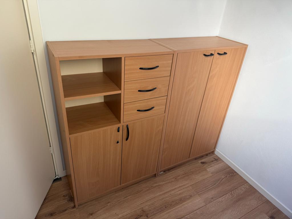 Twee kasten, Huis en Inrichting, Kasten | Ladekasten, Ophalen, 25 tot 50 cm, 50 tot 100 cm, Minder dan 100 cm