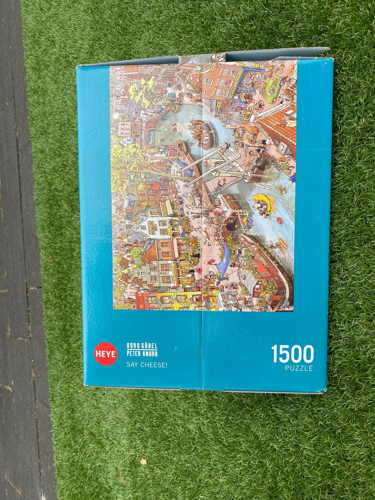 Heye Doro Göbel Peter Knorr Say Cheese! 1500 stukjes, Ophalen of Verzenden, 500 t/m 1500 stukjes, Zo goed als nieuw, Legpuzzel