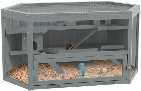 Hamsterkooi – Knaagdierenkooi – Dierenkooi – Houten Kooi, Corvance B.V., Verzenden, Nieuw, Corvancebol@gmail.com