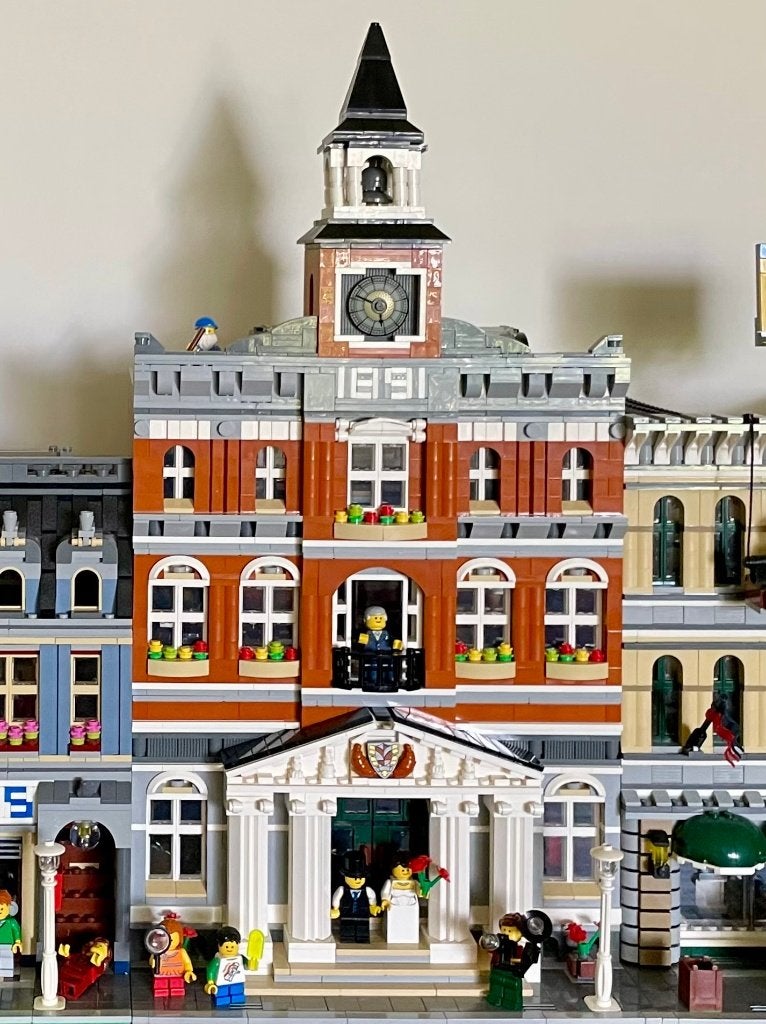 Lego Townhall 10224, Compleet, Lego, Ophalen of Verzenden, Zo goed als nieuw
