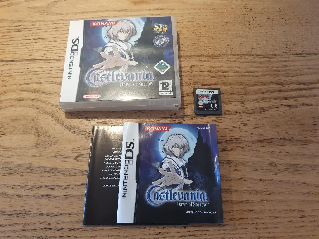 Castlevania Dawn of Sorrow CIB x € 70,00, Avontuur en Actie, Verzenden, 1 speler, Zo goed als nieuw