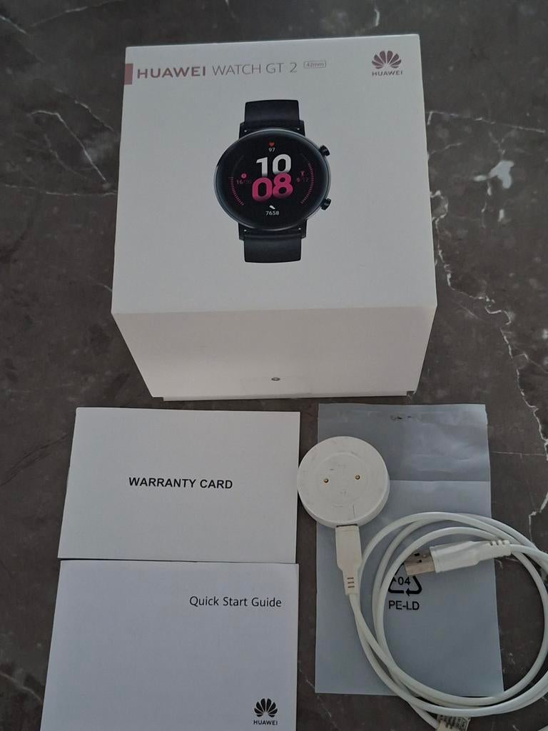 HUAWEI WATCH GT 2, Ophalen, Zo goed als nieuw, Zwart, Android