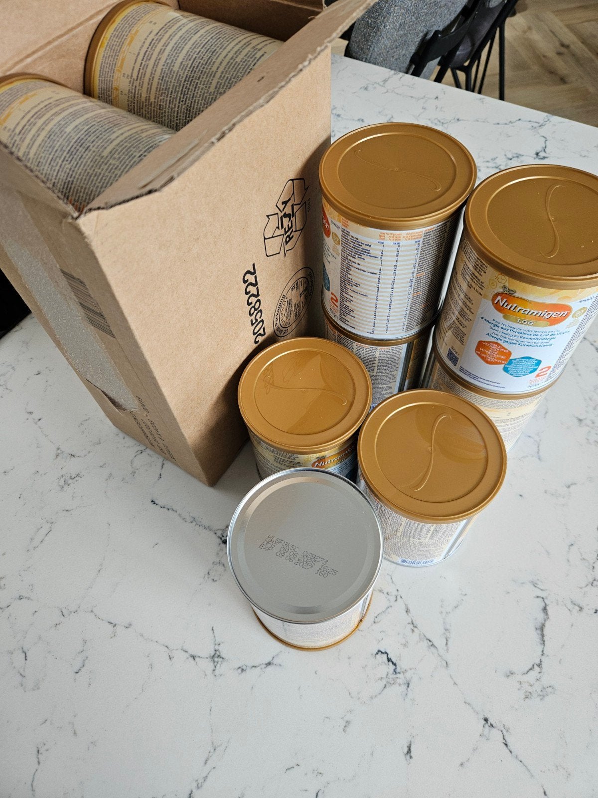 Nutramigen 2 - 13 blikken, Kinderen en Baby's, Babyvoeding en Toebehoren, Ophalen, Nieuw, Overige typen