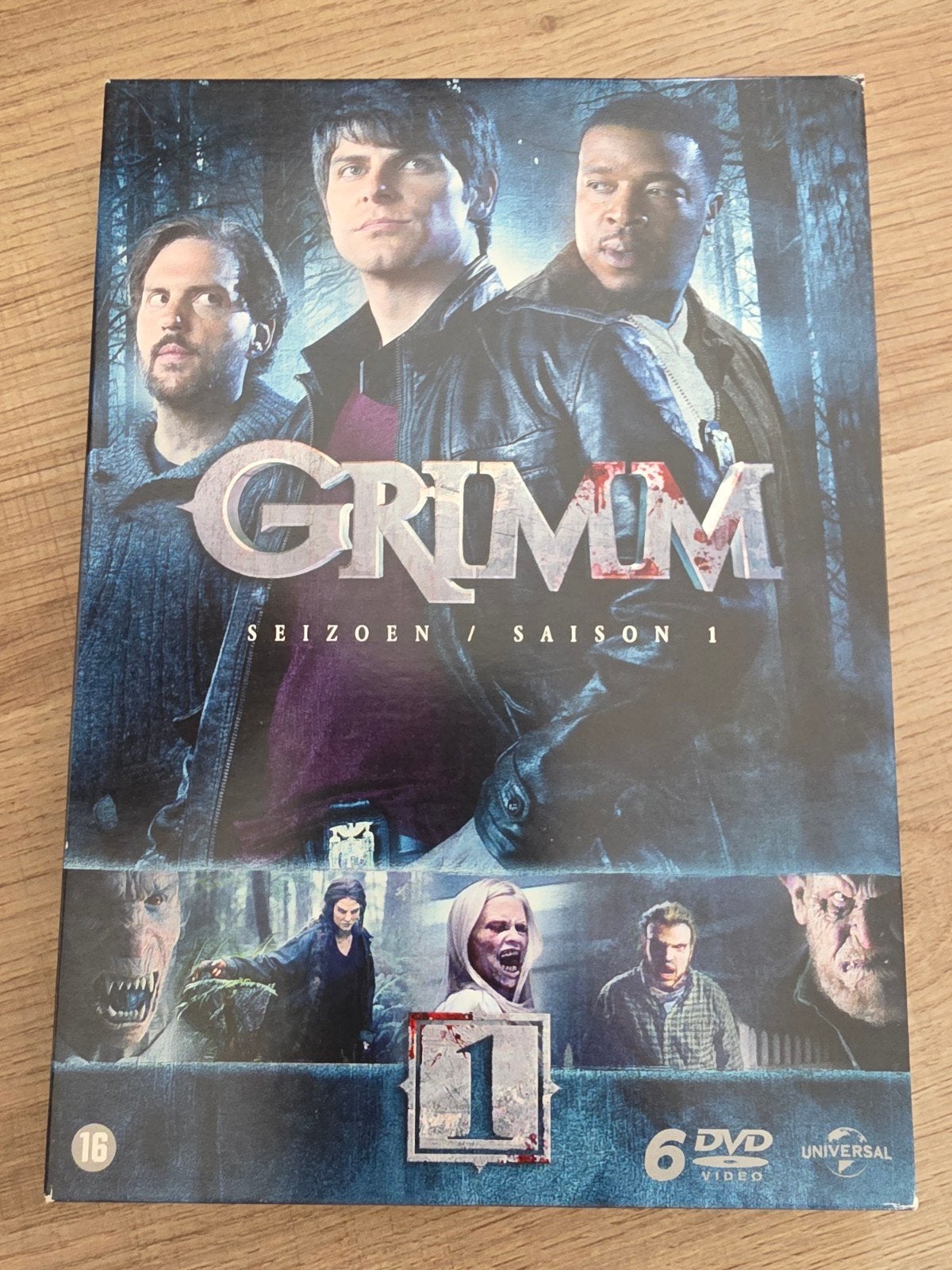 Grimm seizoen 1, Cd's en Dvd's, Alle leeftijden, Ophalen of Verzenden, Zo goed als nieuw, Drama
