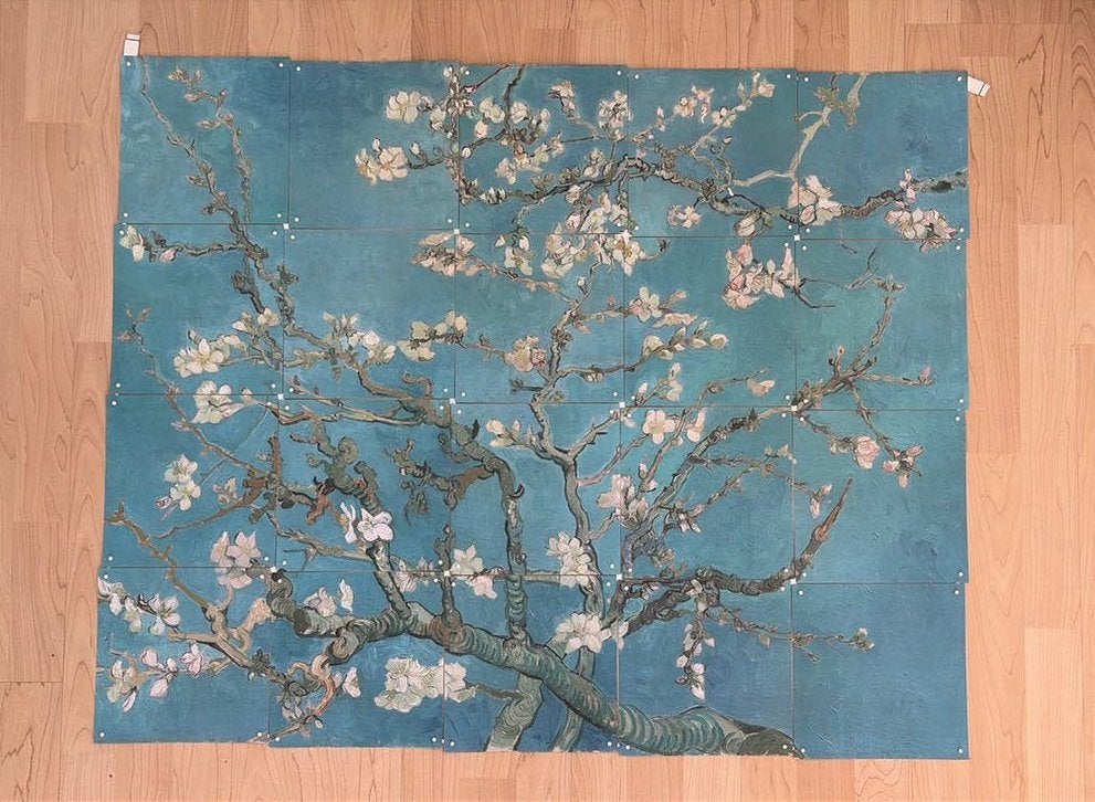 IXXI schilderij - Amandelbloesem van van Gogh, Ophalen of Verzenden