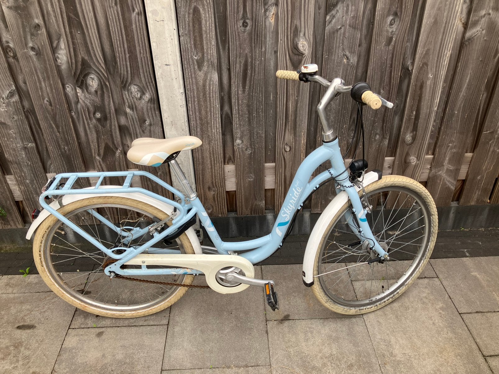Kinderfiets, Fietsen en Brommers, Ophalen, Gebruikt, Velgrem, 16 tot 20 inch