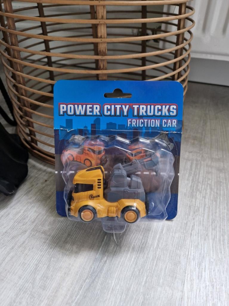 Power City Trucks Friction Car nieuw, Ophalen of Verzenden, Nieuw