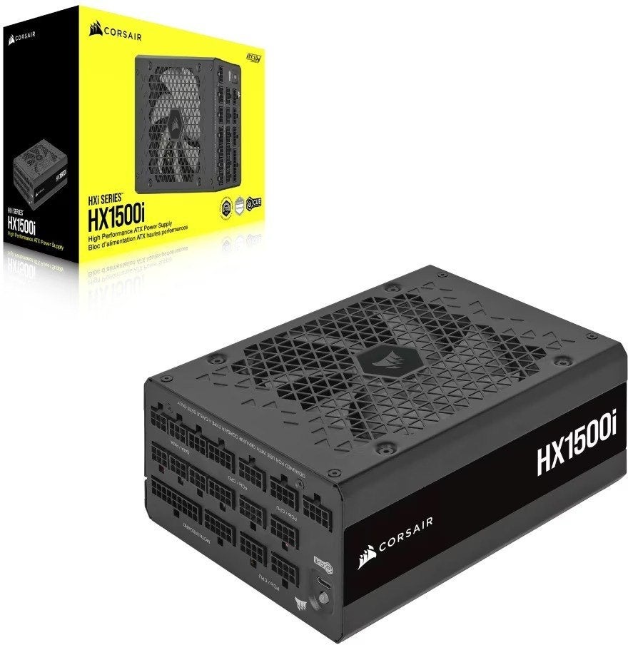 Corsair HX1500i ATX 3.1/3.0 Voeding, Ophalen of Verzenden, Zo goed als nieuw