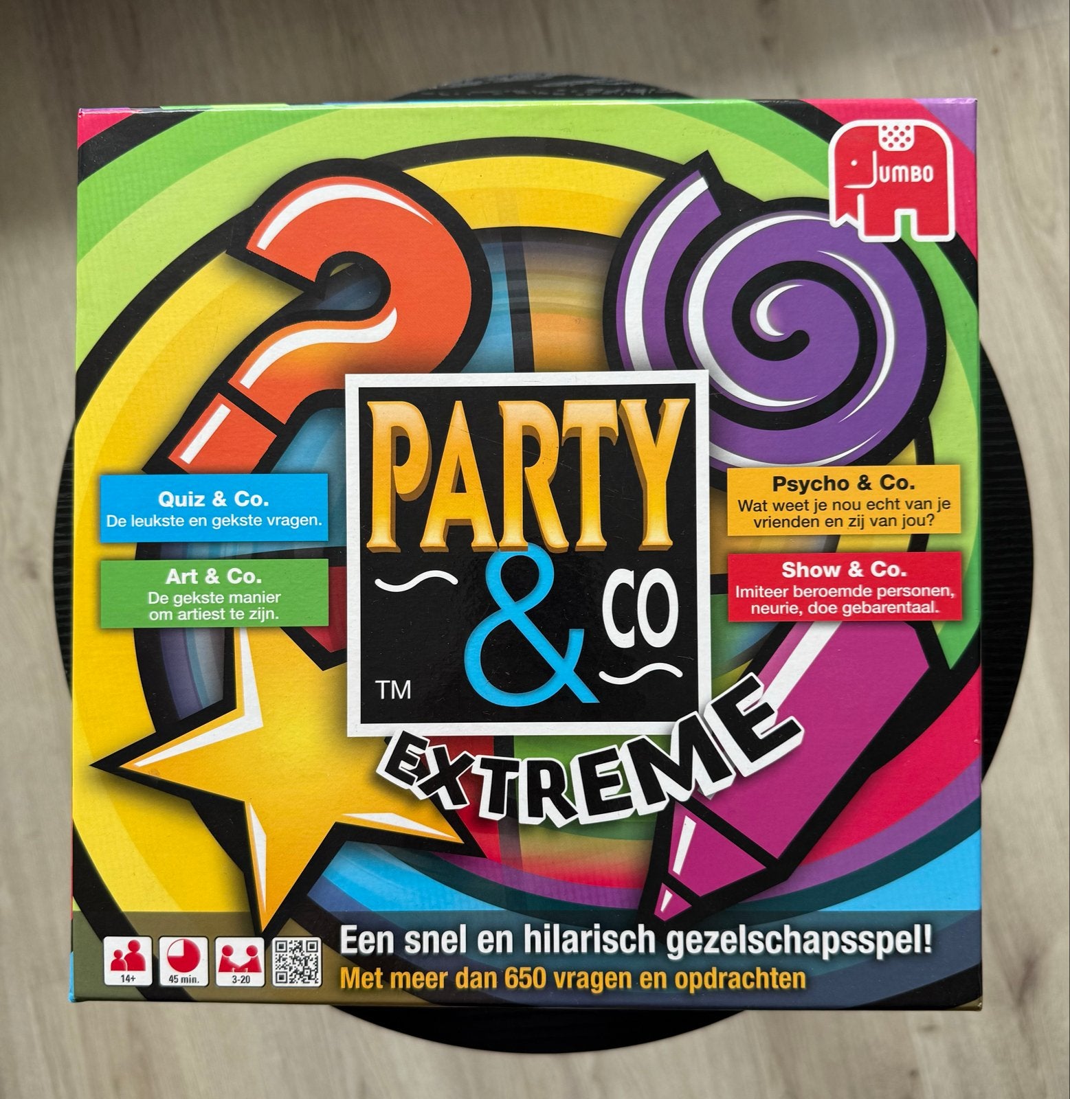 Party & Co Extreme Gezelschapsspel Jumbo, Hobby en Vrije tijd, Gezelschapsspellen | Bordspellen, Vijf spelers of meer, Ophalen of Verzenden