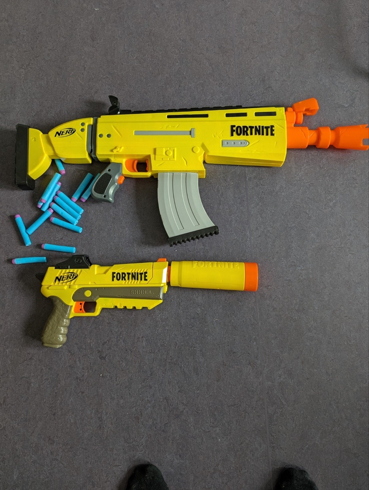 Nerf Fortnite Blaster Set - AR-L en SP-L met Darts, Ophalen, Zo goed als nieuw, Jongen of Meisje