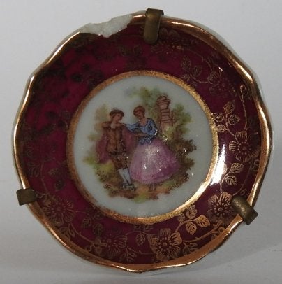 Limoges Bordje met steun., Ophalen of Verzenden
