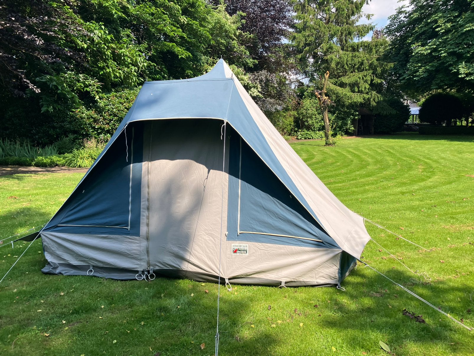 Obelink el dorado hypercamp gold katoenen tent, Caravans en Kamperen, Tenten, Ophalen, Gebruikt, Tot en met 4