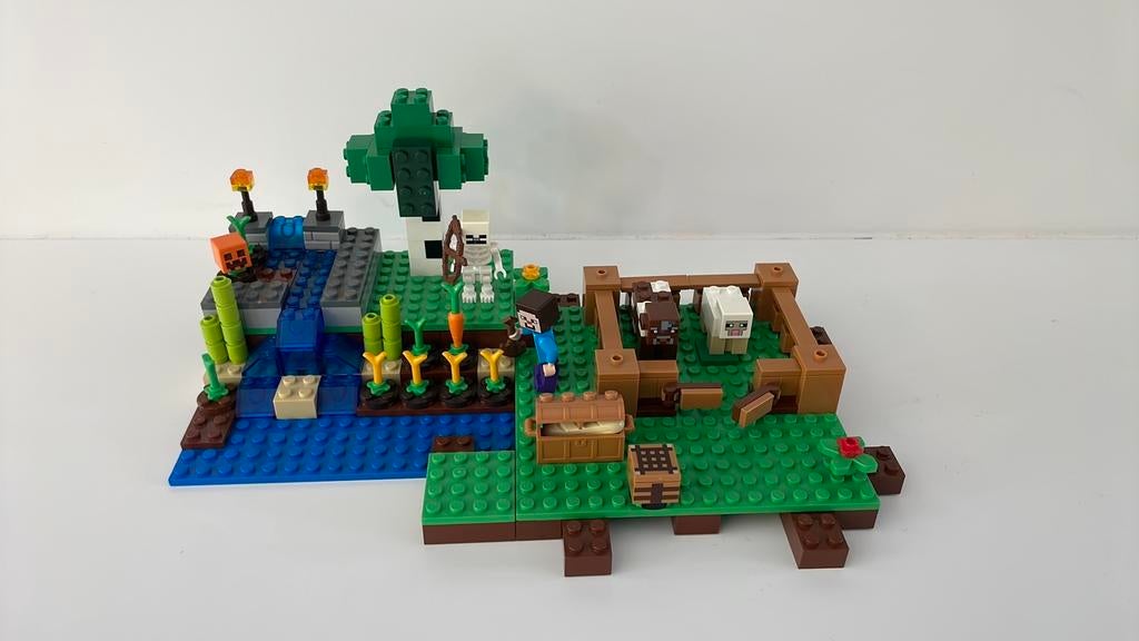 Lego Minecraft The farm 21114, Ophalen of Verzenden, Gebruikt