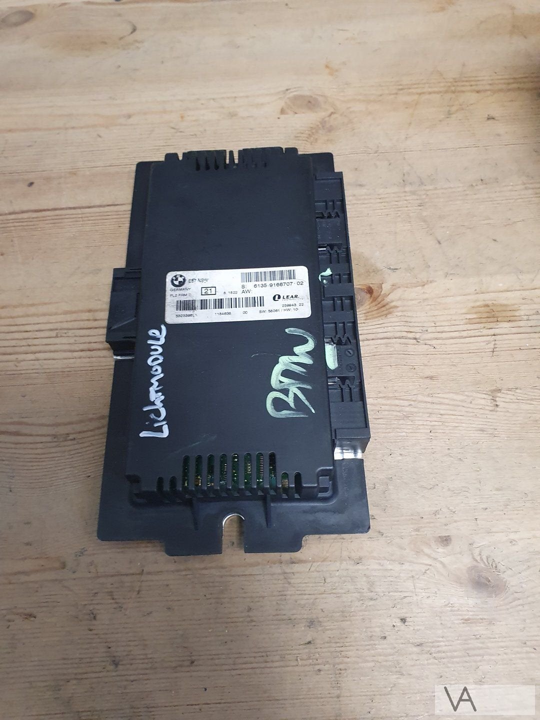 BMW 1 serie E81 E87 licht verlichting module LEAR 9166707, Gebruikt, -, -, Ophalen of Verzenden