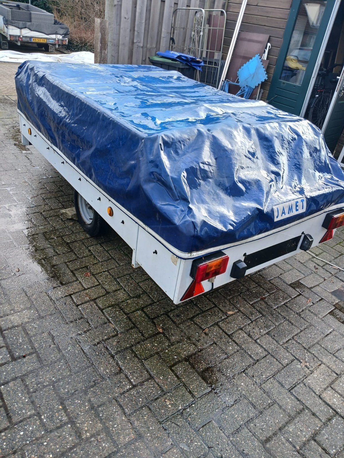 Vouwwagen Jamet louisana, Caravans en Kamperen, Kampeeraccessoires, Ophalen, Gebruikt
