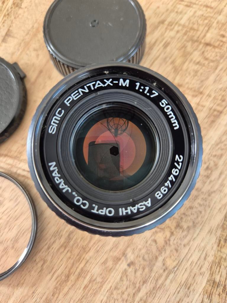 Pentax M smc 50mm 1.7, Ophalen of Verzenden, Standaardlens