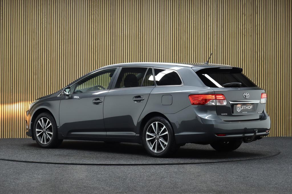 Toyota Avensis wagon 1.8 VVTi Business Automaat | Panoramada, Euro 5, Zwart, 4 cilinders, Met garantie (alle)