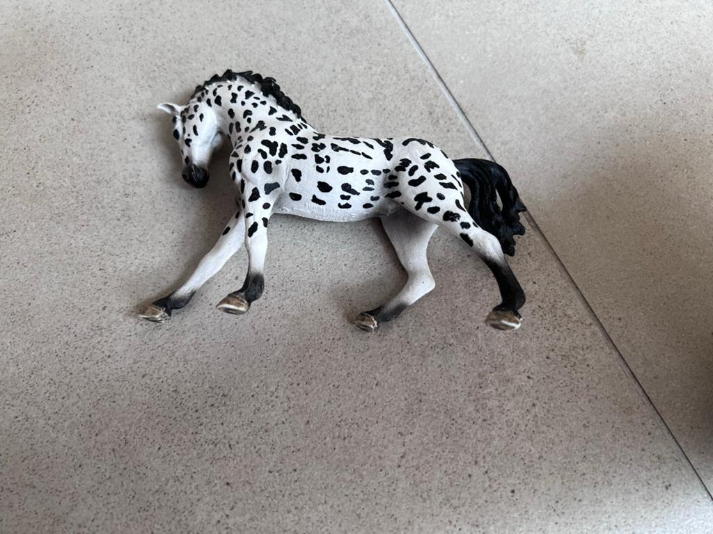 Schleich paard Appaloosa hengst, Ophalen of Verzenden, Gebruikt, Jongen of Meisje