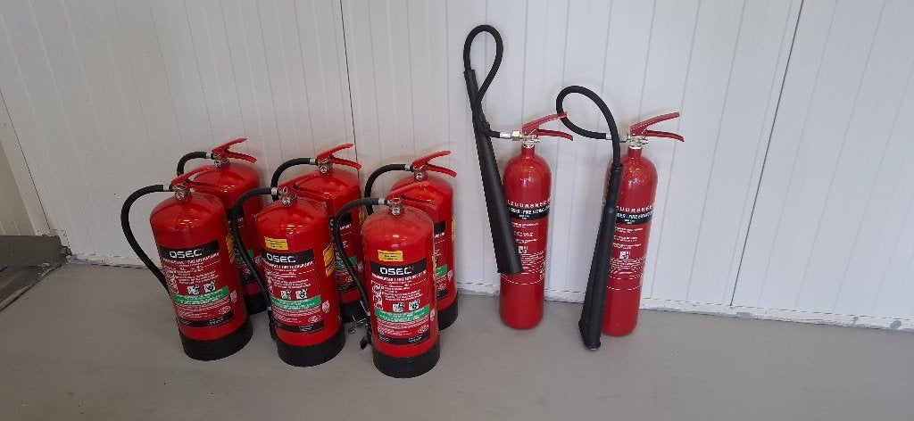 Brandblussers, Ophalen, Nieuw