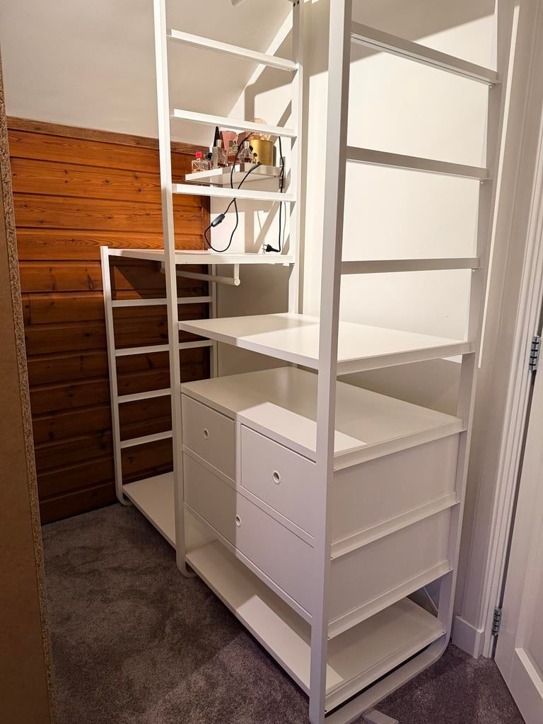 IKEA Elvarli Open Kledingkast - 216x80x55 cm, Huis en Inrichting, Kasten | Kledingkasten, Ophalen, Met plank(en), 200 cm of meer