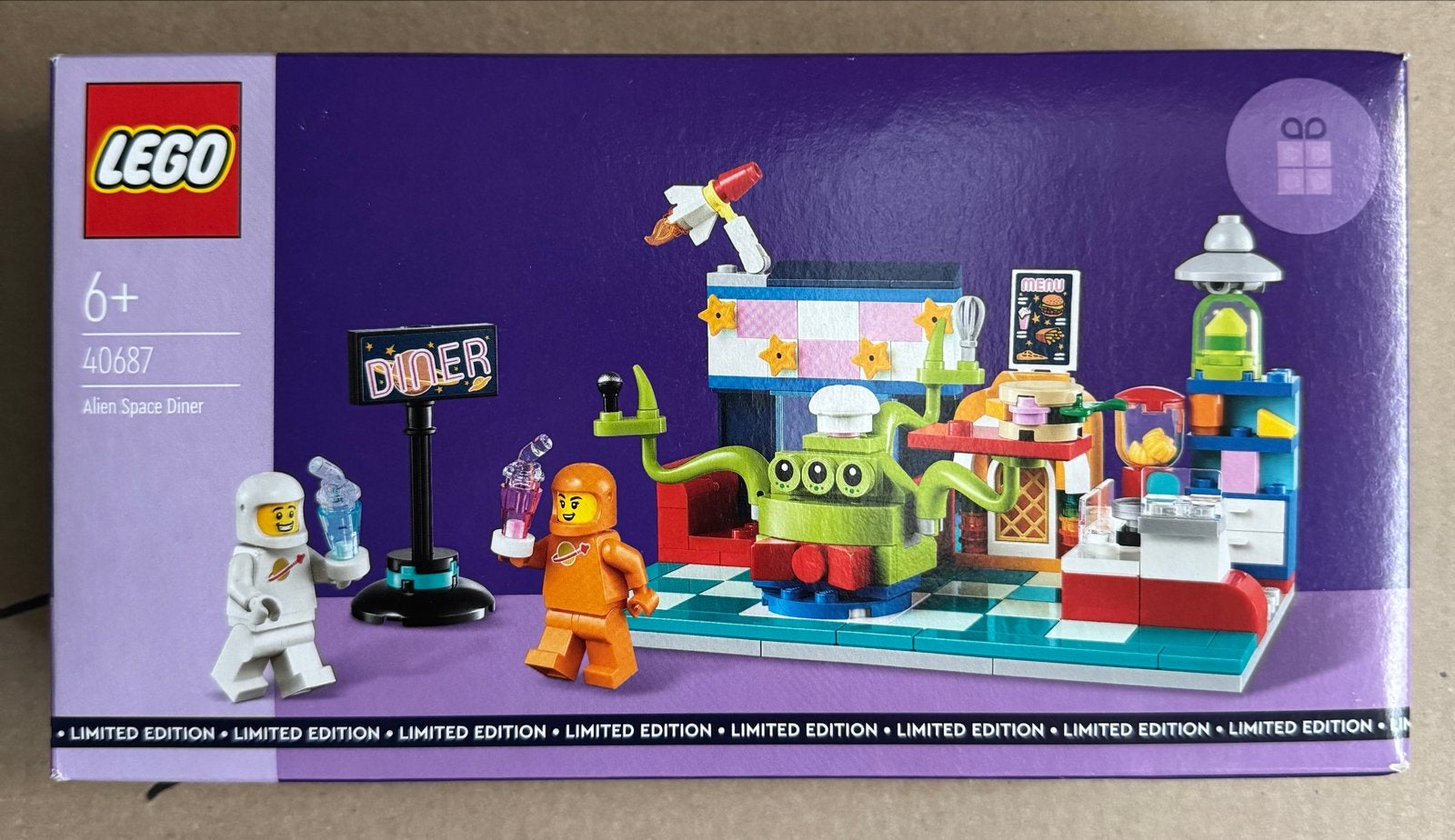 Lego 40687 Alien Space Diner - Nieuw en Geseald, Lego, Nieuw, Ophalen of Verzenden, Inclusief doos