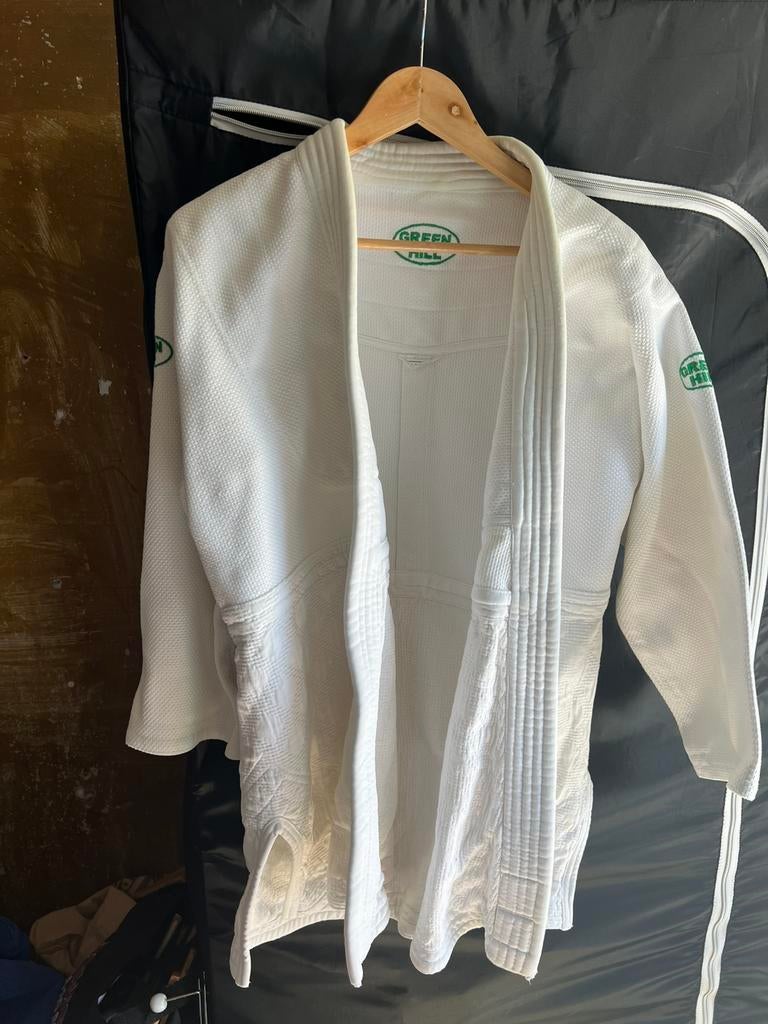 Judopak wedstrijdpak judogi Green Hill, Gebruikt, Judo, Vechtsportpak, Maat M